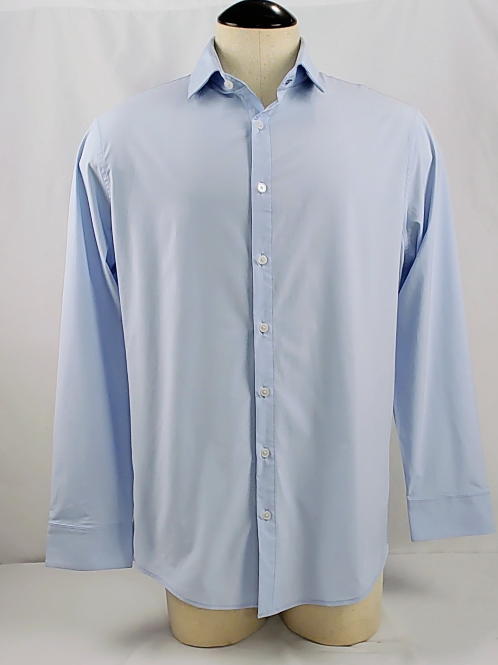 Mizzen+Main Men's Pale Blue Dress Shirt